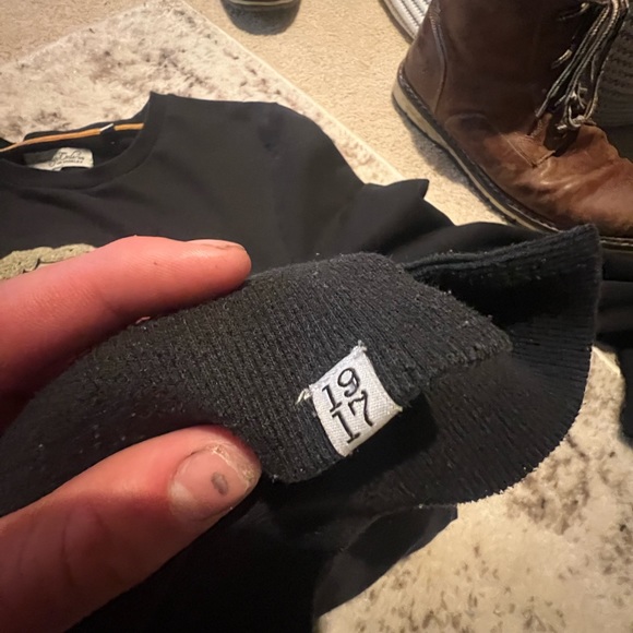 Sovereign Code beer patch sweater - Picture 3 of 4